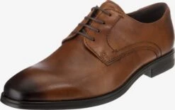 Ecco 19 ECCO Nette Schoenen Veterschoen Melburne Heren Bruin