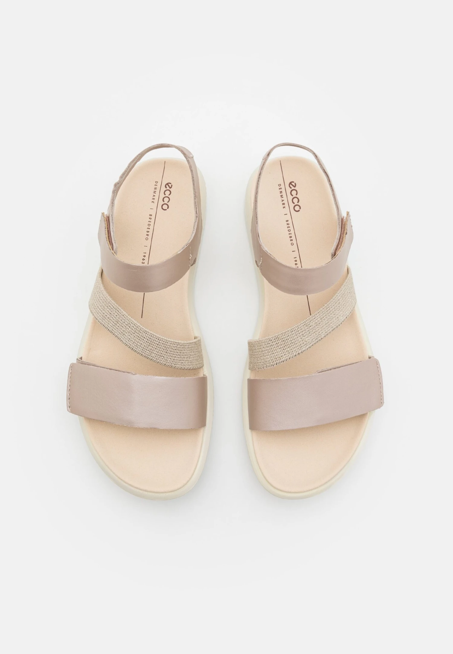 ECCO Flowt Flat - Sandalen - Grey Rose Metallic 8 ECCO Flowt Flat - Sandalen - Grey Rose Metallic - Afbeelding 6