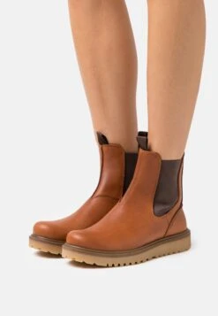 ECCO Staker Chelsea Boot - Korte Laarzen - Cognac