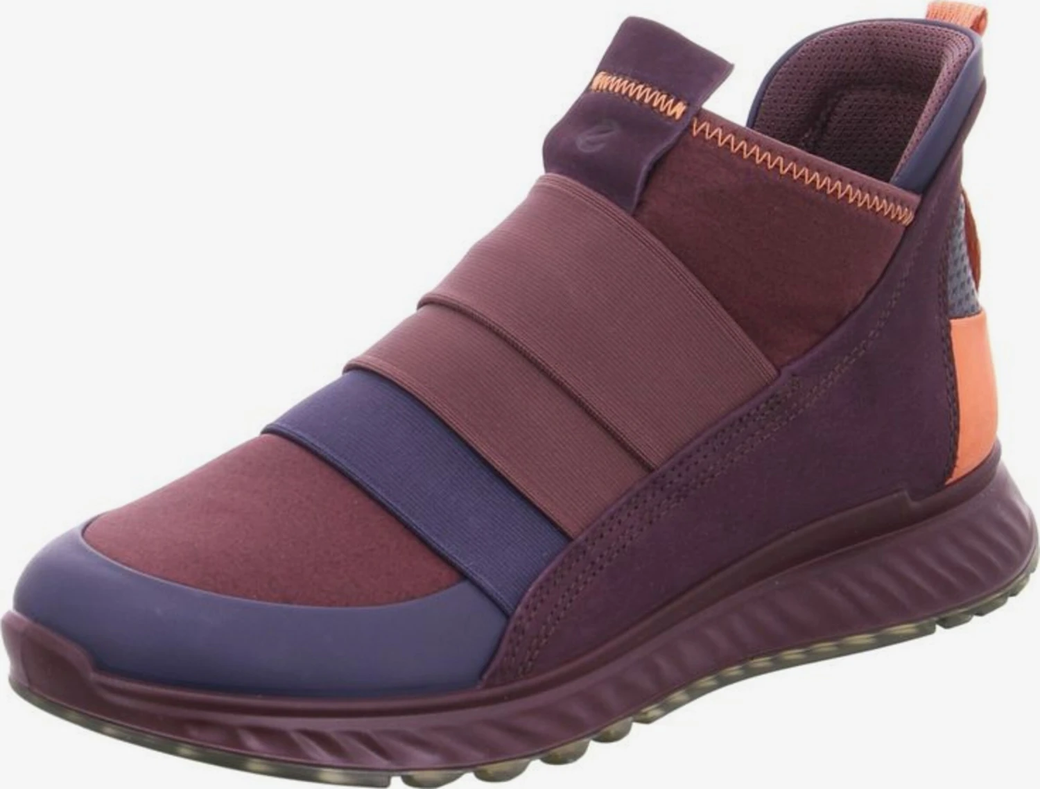 ECCO Hoge Sneakers Sneakers Hoog Dames Lila 3 ECCO Hoge Sneakers Sneakers Hoog Dames Lila