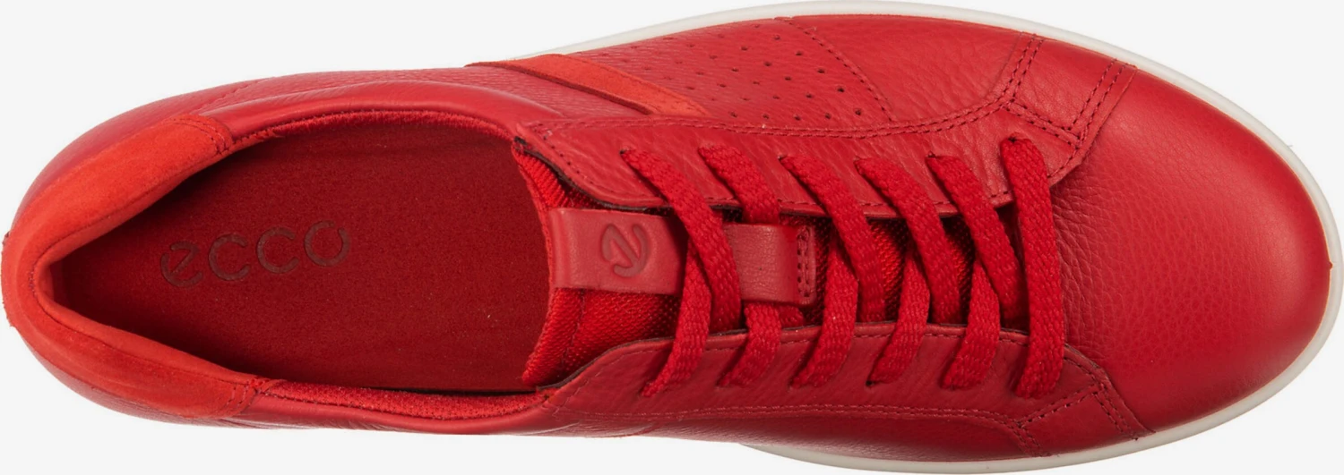 ECCO Casual Sneakers Sneakers Laag Dames Karmijnrood 4 ECCO Casual Sneakers Sneakers Laag Dames Karmijnrood - Afbeelding 2