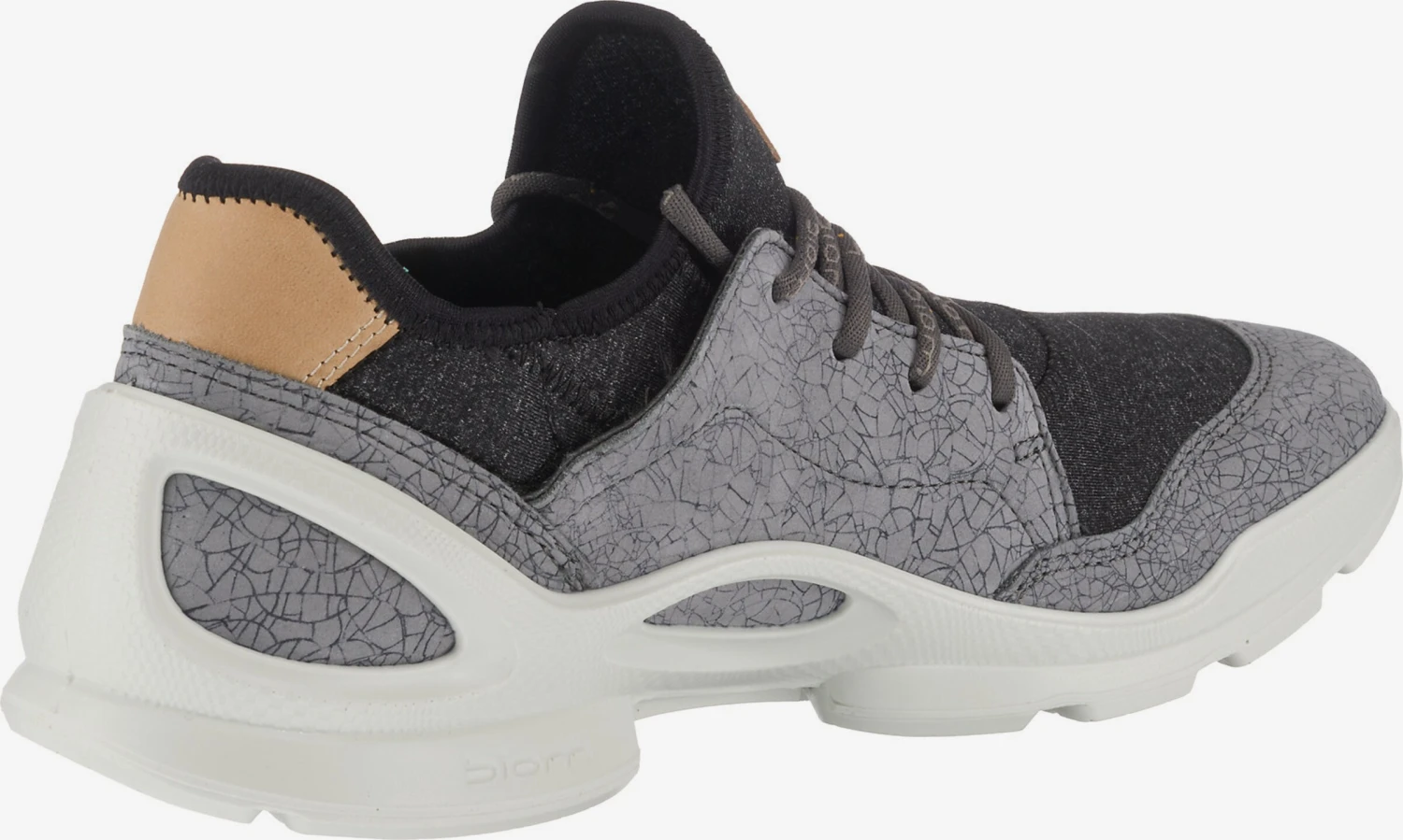 ECCO Running Sneakers Sneakers Laag Dames Antraciet / Zilvergrijs 6 ECCO Running Sneakers Sneakers Laag Dames Antraciet / Zilvergrijs - Afbeelding 4