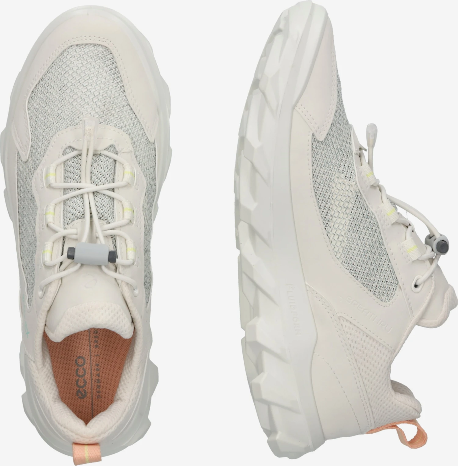 ECCO Running Sneakers Sneakers Laag Dames Wit 4 ECCO Running Sneakers Sneakers Laag Dames Wit - Afbeelding 2