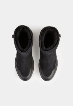 ECCO Chunky- Enkellaarsjes Met Plateauzool - Black/Black -Ecco 36b210e3c1f84aff881c5861f914d72f