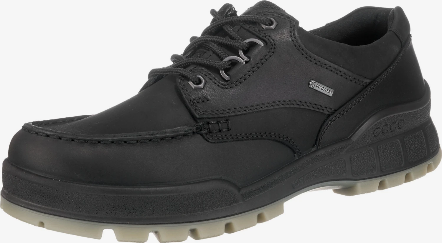 ECCO Casual Veterschoenen Veterschoen Track 25 Heren Zwart 3 ECCO Casual Veterschoenen Veterschoen Track 25 Heren Zwart