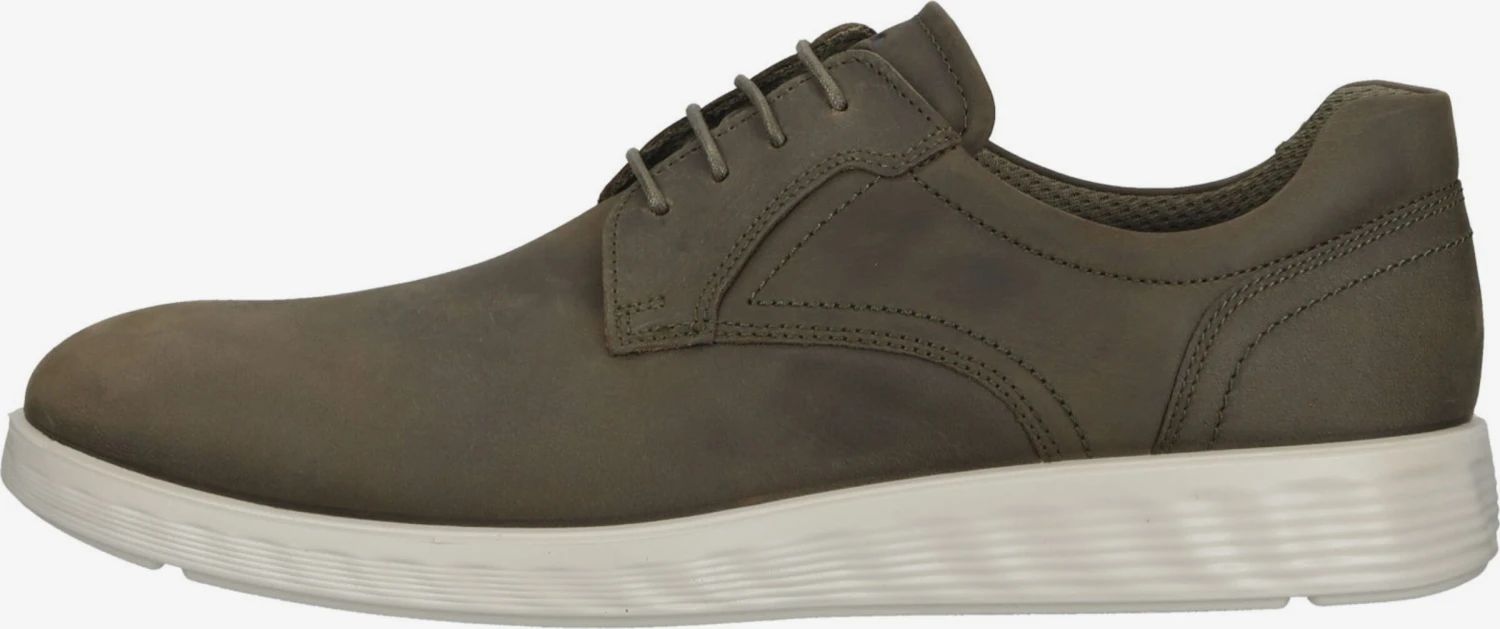 ECCO Casual Veterschoenen Veterschoen Heren Olijfgroen 4 ECCO Casual Veterschoenen Veterschoen Heren Olijfgroen - Afbeelding 2