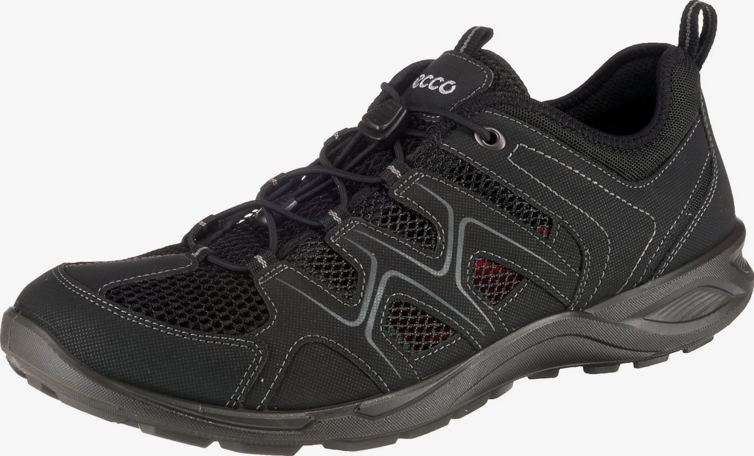 ECCO Casual Veterschoenen Veterschoen Terracruise Heren Zwart 3 ECCO Casual Veterschoenen Veterschoen Terracruise Heren Zwart
