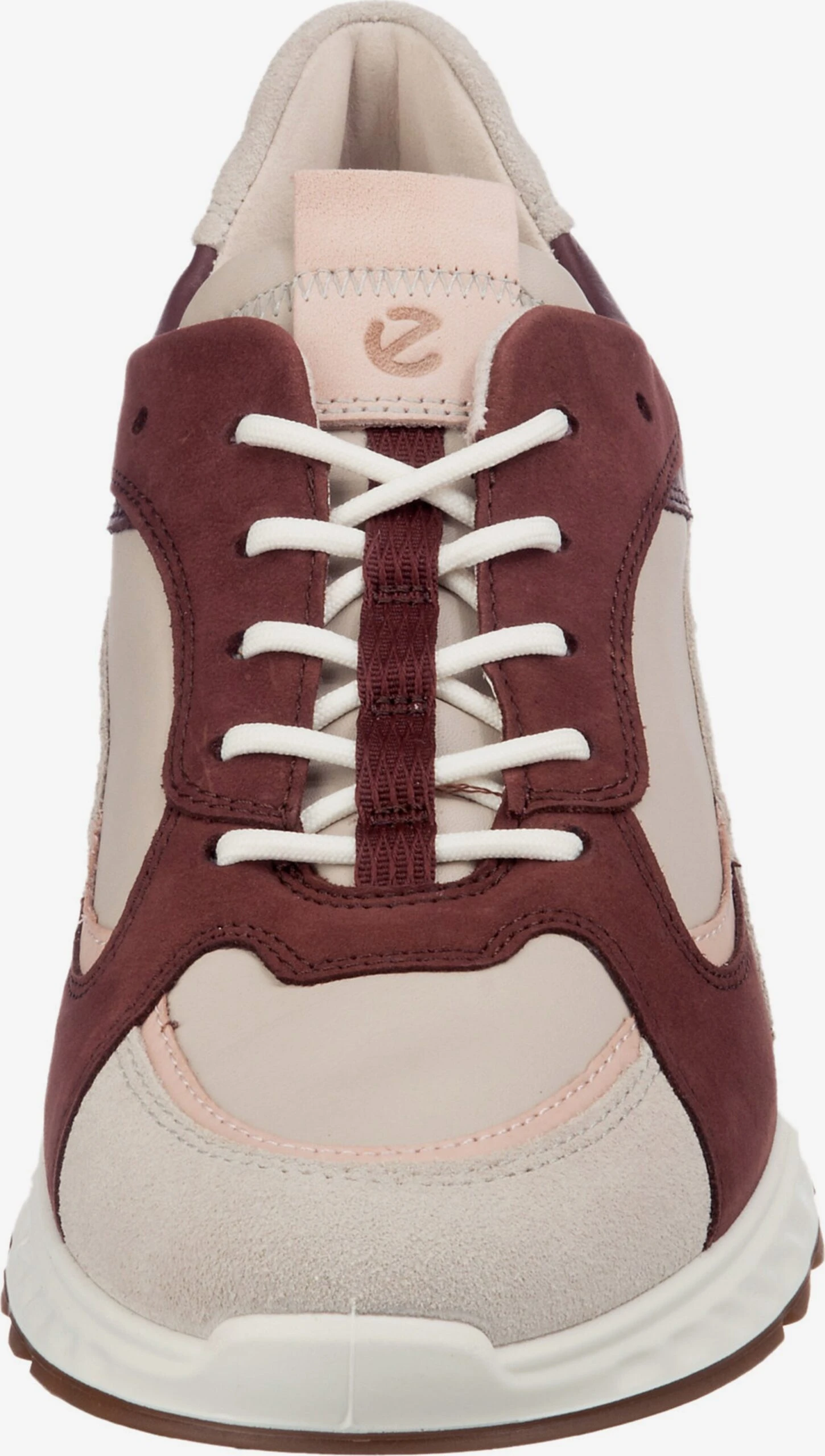 ECCO Fashion Sneakers Sneakers Laag Dames Beige / Wijnrood 5 ECCO Fashion Sneakers Sneakers Laag Dames Beige / Wijnrood - Afbeelding 3