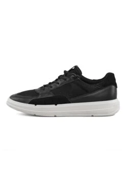 ECCO Sportieve Veterschoenen - Black/Black/Black