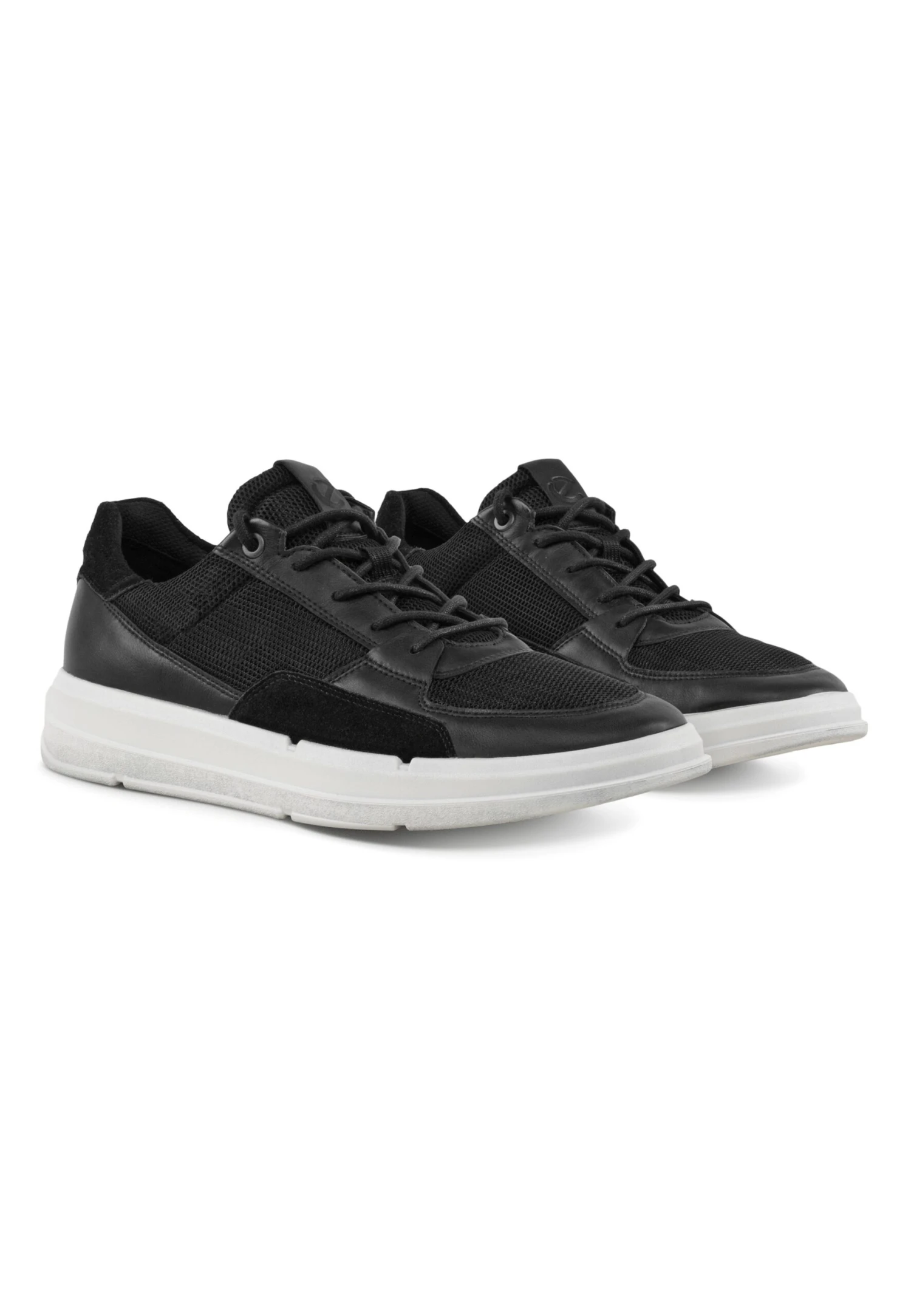 ECCO Sportieve Veterschoenen - Black/Black/Black 4 ECCO Sportieve Veterschoenen - Black/Black/Black - Afbeelding 2