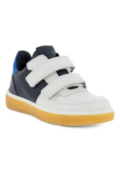 ECCO Street Tray K - Klittenbandschoenen - White/Night Sky/Dynasty 11 ECCO Street Tray K - Klittenbandschoenen - White/Night Sky/Dynasty -Ecco 8014c3536aed460da1d69fd26ecb52c7
