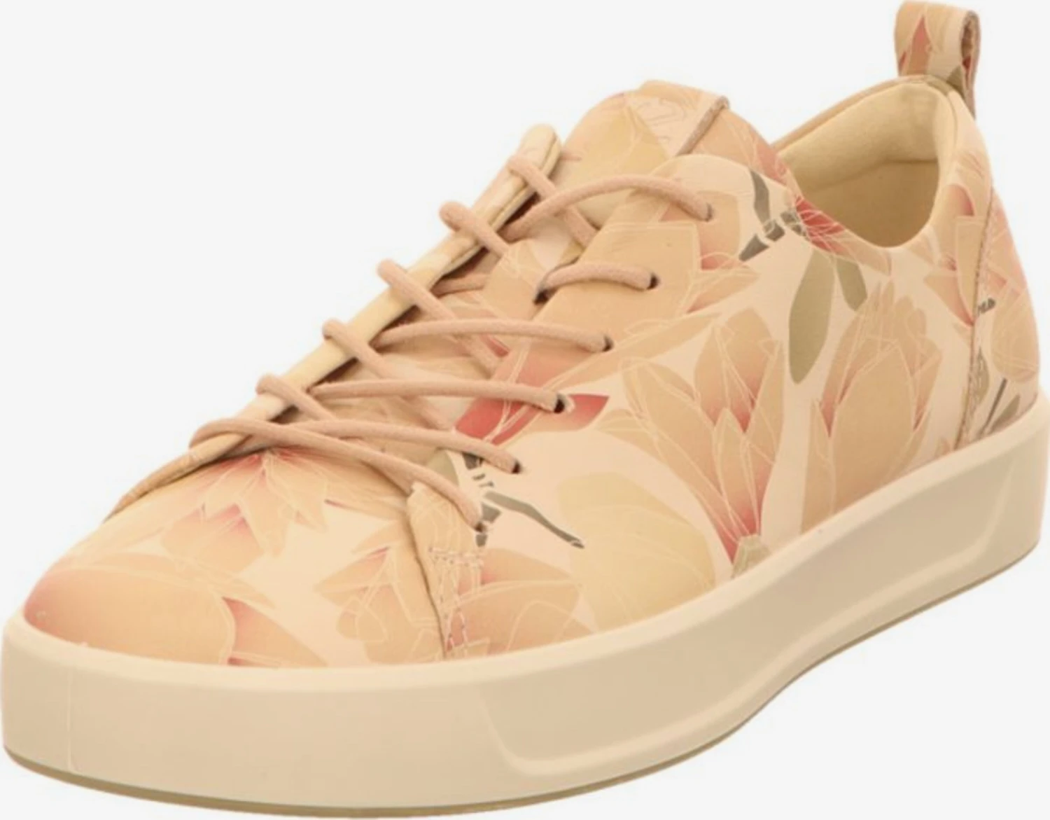 ECCO Casual Sneakers Sneakers Laag Dames Abrikoos 3 ECCO Casual Sneakers Sneakers Laag Dames Abrikoos