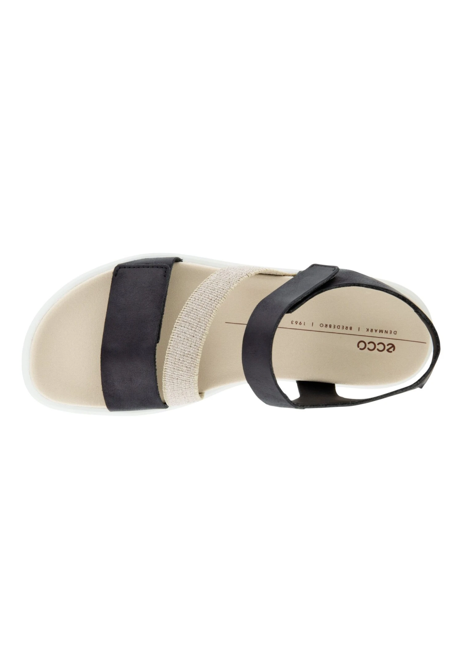 ECCO Flowt Flat - Sandalen - Black 5 ECCO Flowt Flat - Sandalen - Black - Afbeelding 3