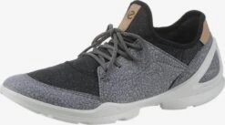 ECCO Running Sneakers Sneakers Laag Dames Antraciet / Zilvergrijs