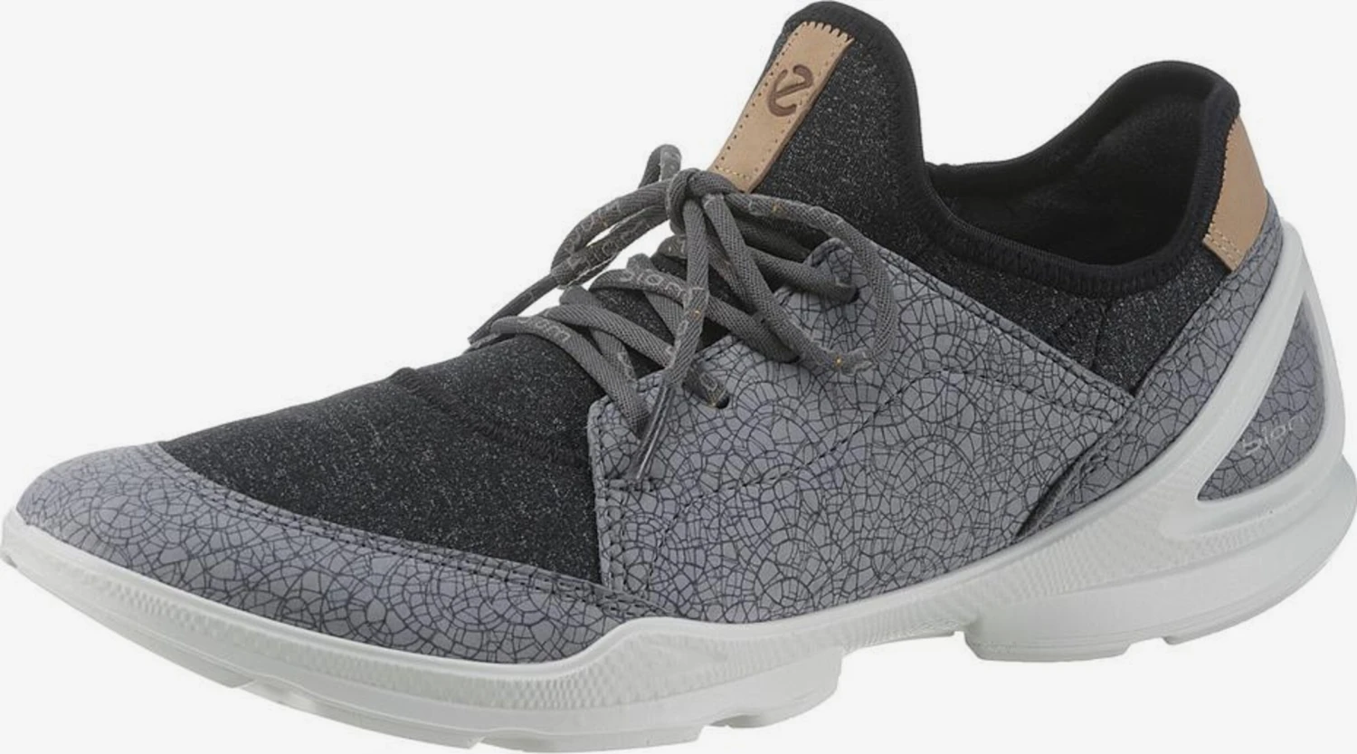 ECCO Running Sneakers Sneakers Laag Dames Antraciet / Zilvergrijs 3 ECCO Running Sneakers Sneakers Laag Dames Antraciet / Zilvergrijs