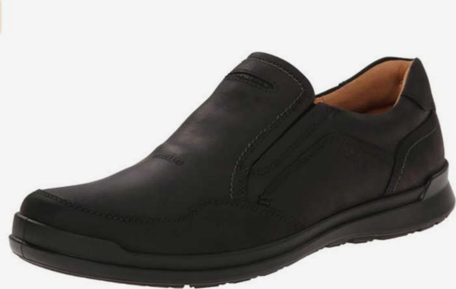 ECCO Nette Schoenen Instappers Howell Heren Zwart 3 ECCO Nette Schoenen Instappers Howell Heren Zwart