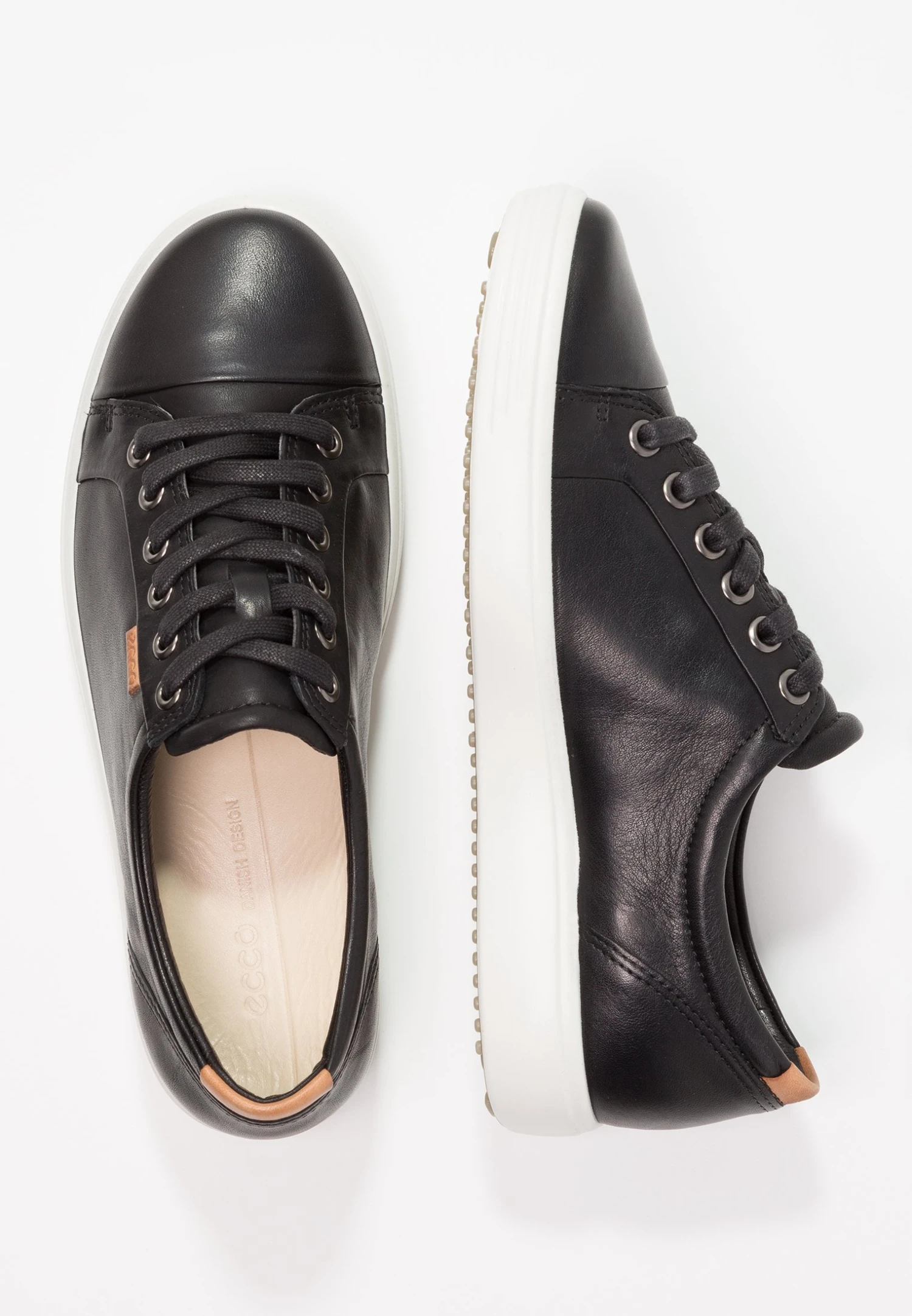 ECCO Womens Soft- Sneakers Laag - Black 6 ECCO Womens Soft- Sneakers Laag - Black - Afbeelding 4