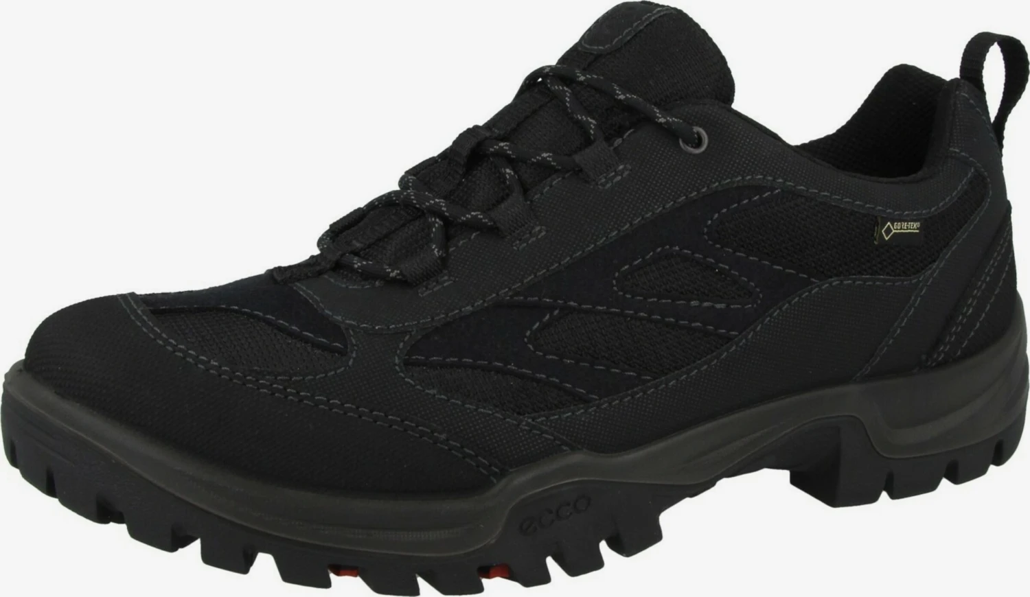 ECCO Sportieve Veterschoenen Sportieve Veterschoen Xpedition Heren Zwart 3 ECCO Sportieve Veterschoenen Sportieve Veterschoen Xpedition Heren Zwart