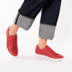 ECCO Casual Sneakers Sneakers Laag Dames Karmijnrood 15 ECCO Casual Sneakers Sneakers Laag Dames Karmijnrood -Ecco c3381c1171ce57dbcb585eb98d5a3baa