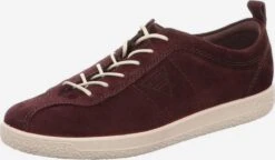 ECCO Casual Sneakers Sneakers Laag Dames Wijnrood