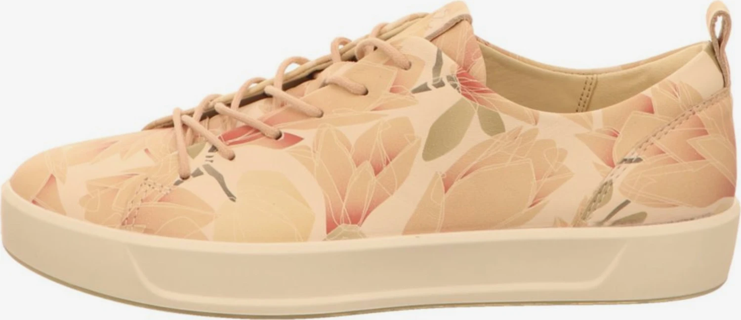 ECCO Casual Sneakers Sneakers Laag Dames Abrikoos 4 ECCO Casual Sneakers Sneakers Laag Dames Abrikoos - Afbeelding 2