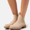 ECCO Grainer - Enkellaarsjes Met Plateauzool - Beige -Ecco de91e4c7241443169b3ecf5144517a49