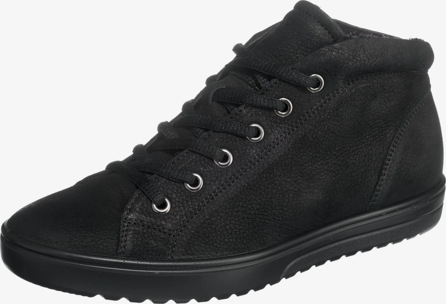 ECCO Hoge Sneakers Sneakers Hoog Fara Dames Zwart 3 ECCO Hoge Sneakers Sneakers Hoog Fara Dames Zwart