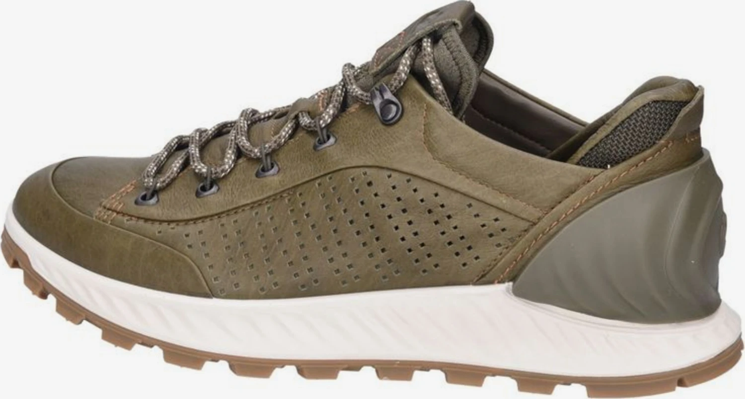 ECCO Sportieve Veterschoenen Sportieve Veterschoen Heren Kaki 4 ECCO Sportieve Veterschoenen Sportieve Veterschoen Heren Kaki - Afbeelding 2