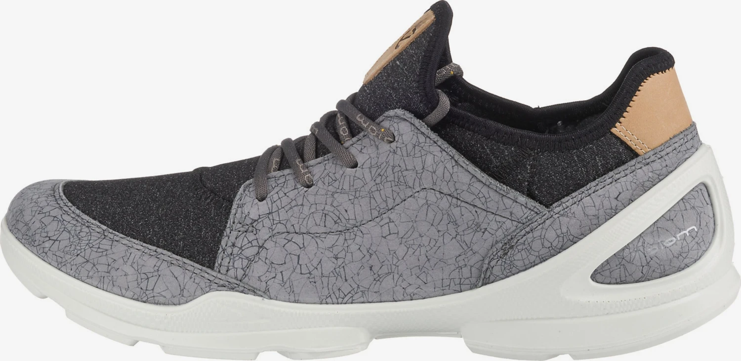 ECCO Running Sneakers Sneakers Laag Dames Antraciet / Zilvergrijs 4 ECCO Running Sneakers Sneakers Laag Dames Antraciet / Zilvergrijs - Afbeelding 2