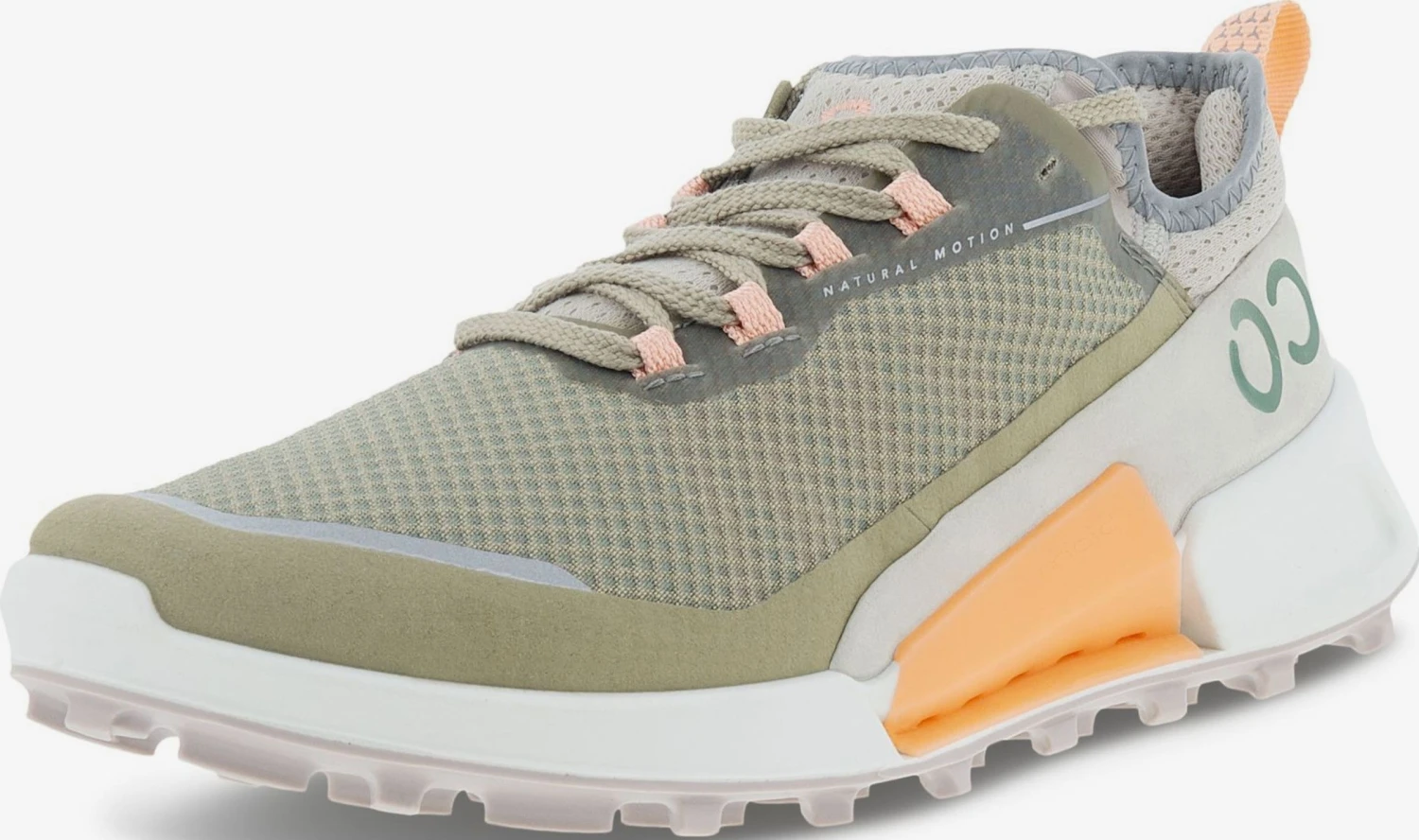 ECCO Casual Sneakers Sneakers Laag Dames Kaki 3 ECCO Casual Sneakers Sneakers Laag Dames Kaki